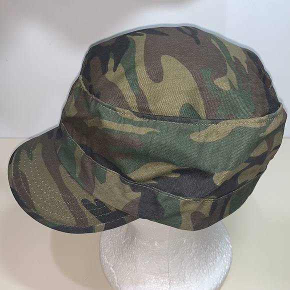 Cameo Camo Cadet Hat Army Military Style - Picture 2 of 8